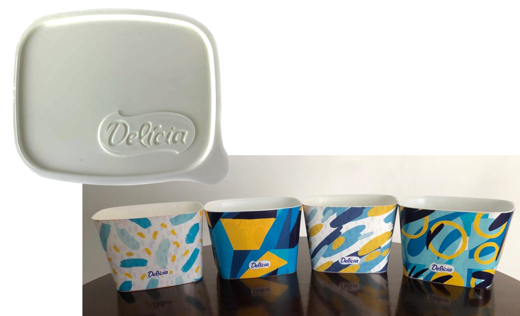POTE MARGARINA  DELÍCIA - REF:2201