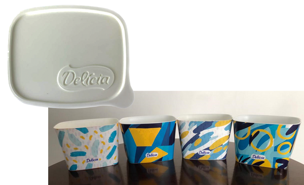 POTE MARGARINA  DELÍCIA - REF:2201