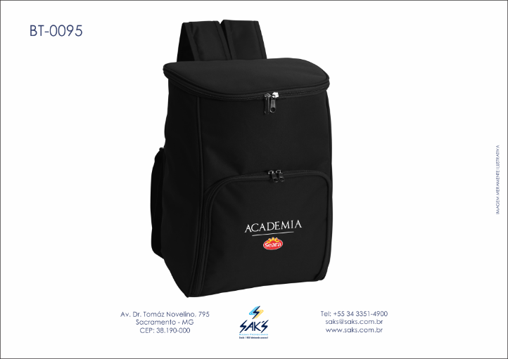 Bolsa térmica em nylon BT-095 - Mínimo de 100 peças