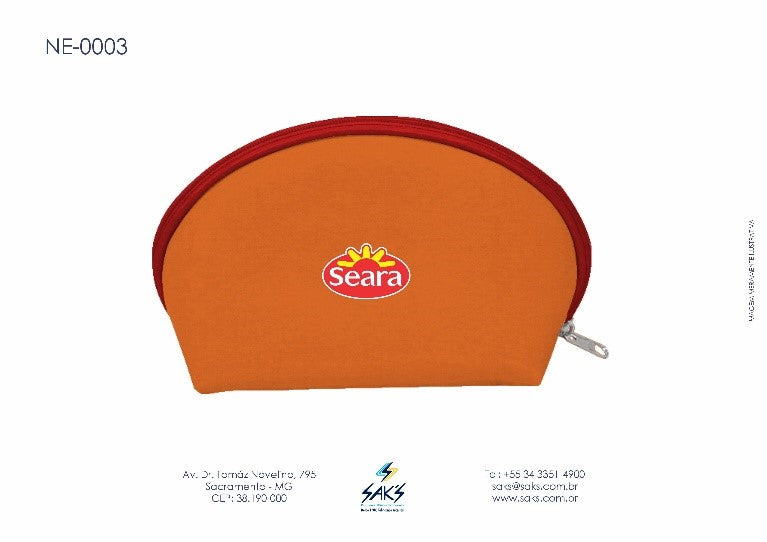 Nécessaire confeccionada em sintético NE-003 - Mínimo de 100 peças
