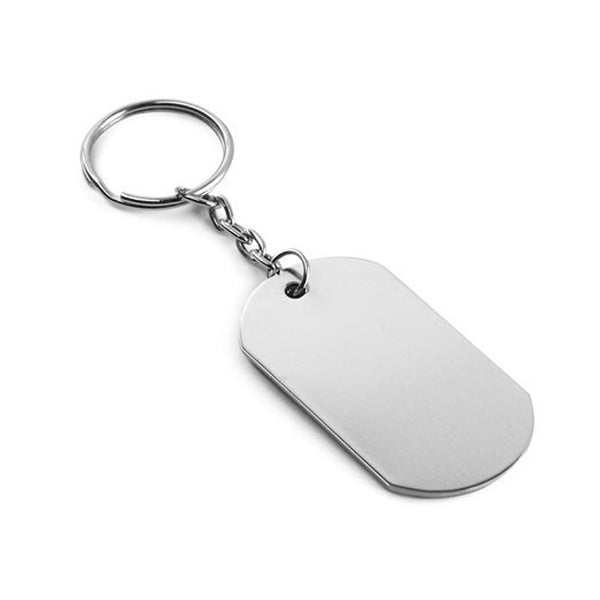 Chaveiro de metal personalizado em alumínio
