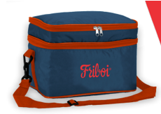 Bolsa térmica confeccionada em nylon BT-009 - Mínimo de 100 peças