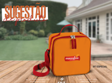 Bolsa Térmica em poliéster 600 - Mínimo de 100 peças