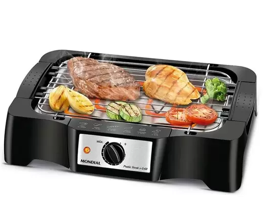 Churrasqueira Elétrica Portátil Mondial