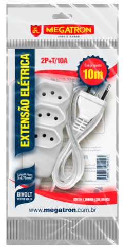 EXTENSÃO 10 METROS MEGATRON