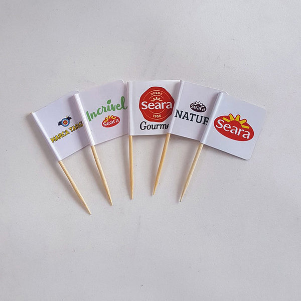Bandeirinhas para Lanches